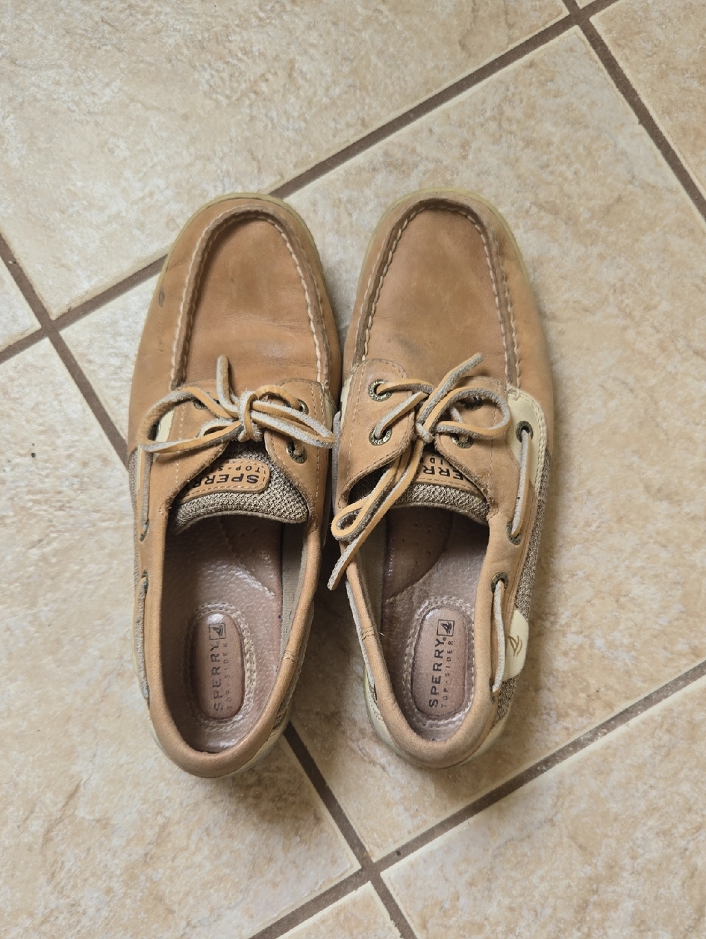 Sperry Women's Tan Top-Sider Boat Shoes